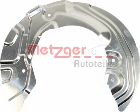 Metzger 6115063 - Відбивач, диск гальмівного механізму autozip.com.ua