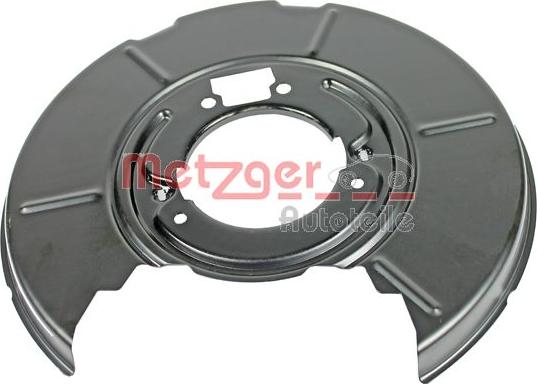 Metzger 6115023 - Відбивач, диск гальмівного механізму autozip.com.ua