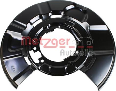 Metzger 6115155 - Відбивач, диск гальмівного механізму autozip.com.ua