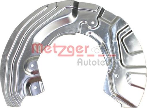 Metzger 6115151 - Відбивач, диск гальмівного механізму autozip.com.ua