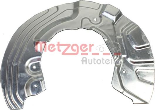 Metzger 6115152 - Відбивач, диск гальмівного механізму autozip.com.ua