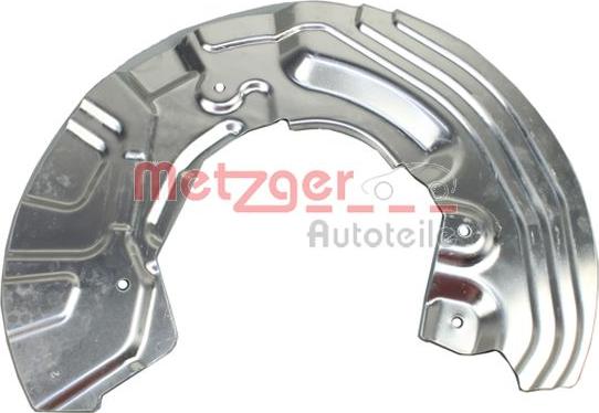 Metzger 6115152 - Відбивач, диск гальмівного механізму autozip.com.ua