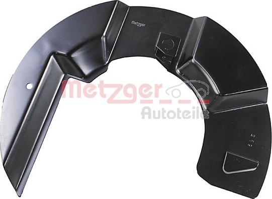 Metzger 6115308 - Відбивач, диск гальмівного механізму autozip.com.ua