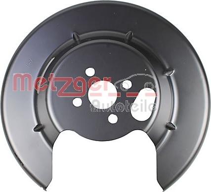 Metzger 6115318 - Відбивач, диск гальмівного механізму autozip.com.ua