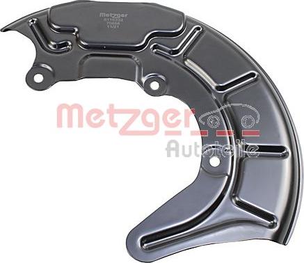 Metzger 6115332 - Відбивач, диск гальмівного механізму autozip.com.ua