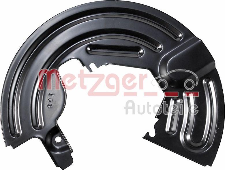 Metzger 6115255 - Відбивач, диск гальмівного механізму autozip.com.ua