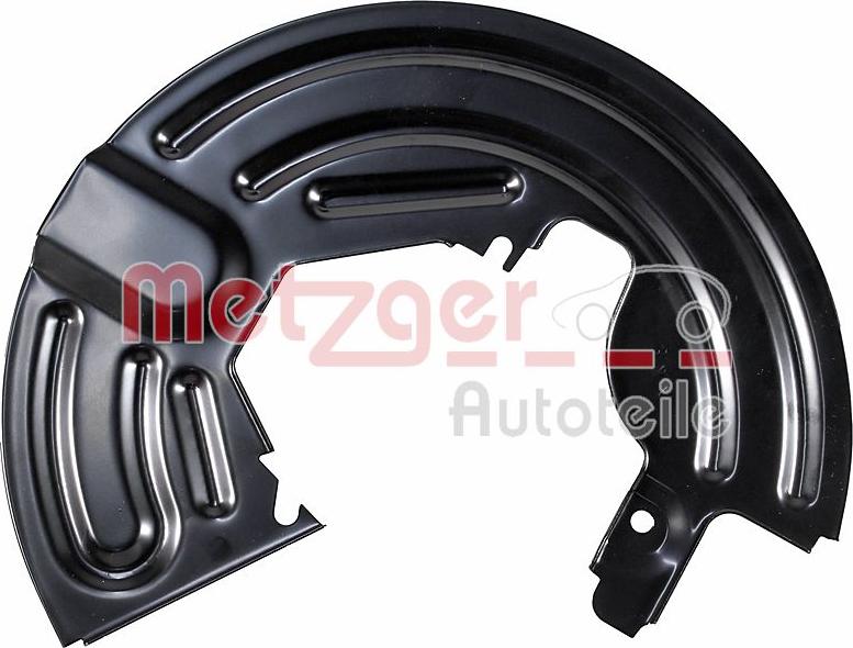 Metzger 6115256 - Відбивач, диск гальмівного механізму autozip.com.ua