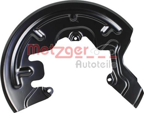 Metzger 6115201 - Відбивач, диск гальмівного механізму autozip.com.ua