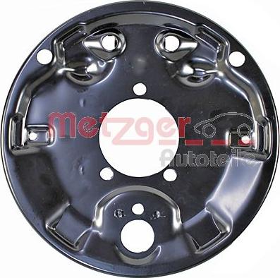Metzger 6117019 - Гальмівна несуча пластина autozip.com.ua