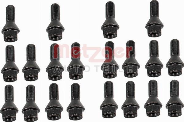 Metzger 6320009 - Болт для кріплення колеса autozip.com.ua