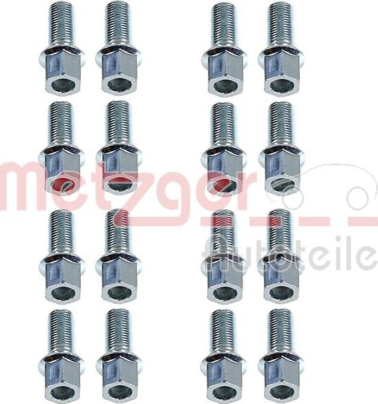 Metzger 6320001 - Болт для кріплення колеса autozip.com.ua