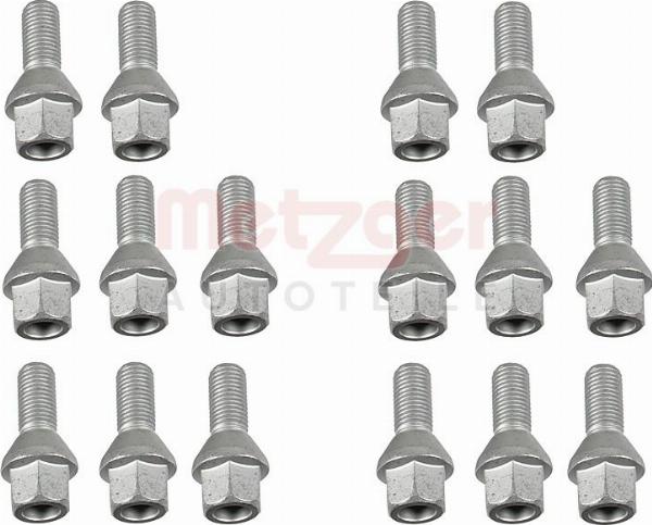Metzger 6320010 - Болт для кріплення колеса autozip.com.ua