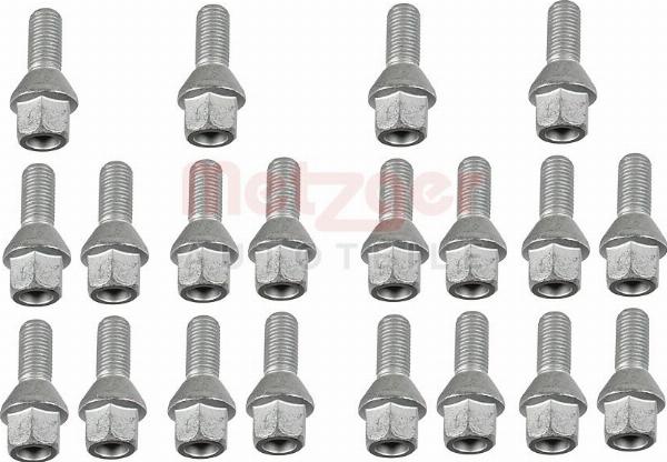 Metzger 6320011 - Болт для кріплення колеса autozip.com.ua