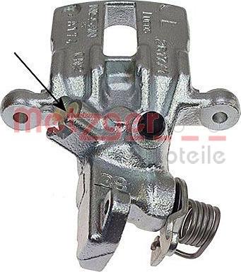 Metzger 6250921 - Гальмівний супорт autozip.com.ua