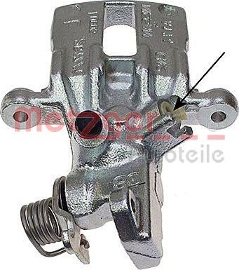 Metzger 6250922 - Гальмівний супорт autozip.com.ua