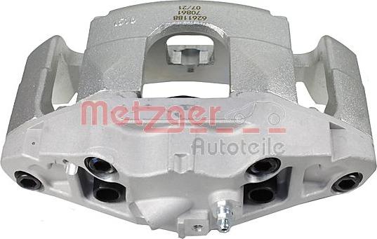 Metzger 6261188 - Гальмівний супорт autozip.com.ua