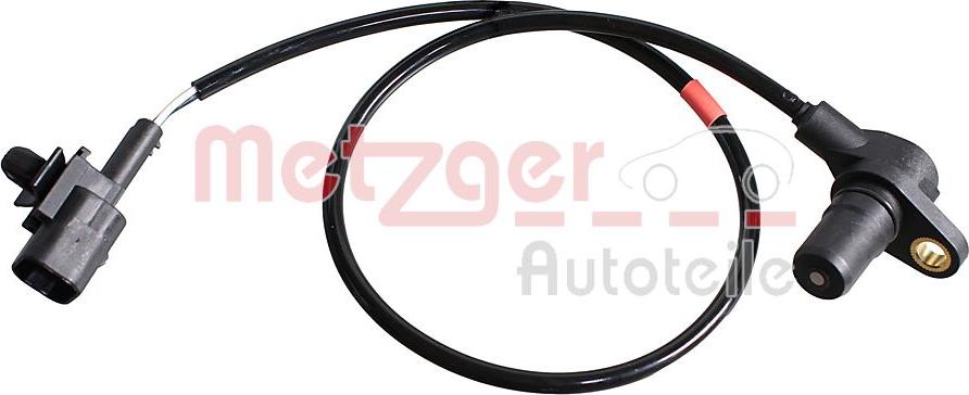 Metzger 0909100 - Датчик частоти обертання, автоматична коробка передач autozip.com.ua