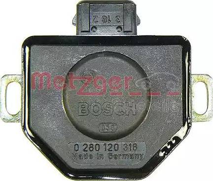 Metzger 0904028 - Датчик, положення дросельної заслінки autozip.com.ua