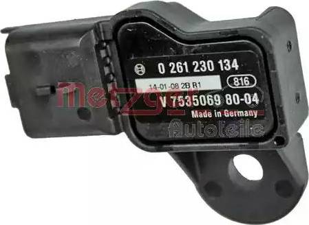 Metzger 0906119 - Датчик, тиск наддуву autozip.com.ua