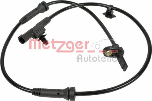 Metzger 0900954 - Датчик ABS, частота обертання колеса autozip.com.ua