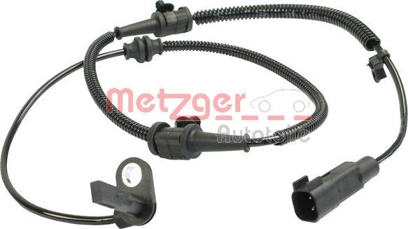Metzger 0900919 - Датчик ABS, частота обертання колеса autozip.com.ua