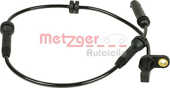 Metzger 0900973 - Датчик ABS, частота обертання колеса autozip.com.ua