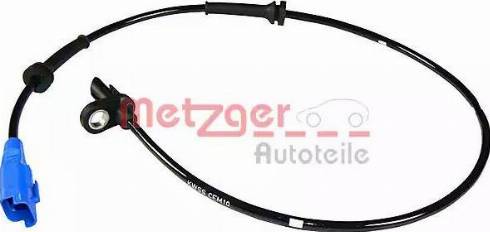 Metzger 0900454 - Датчик ABS, частота обертання колеса autozip.com.ua