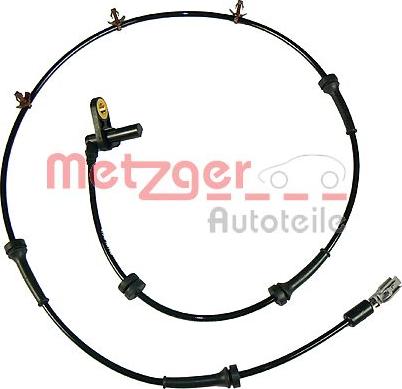 Metzger 0900456 - Датчик ABS, частота обертання колеса autozip.com.ua