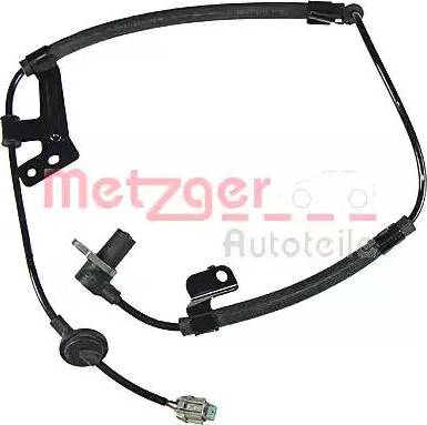 Metzger 0900404 - Датчик ABS, частота обертання колеса autozip.com.ua