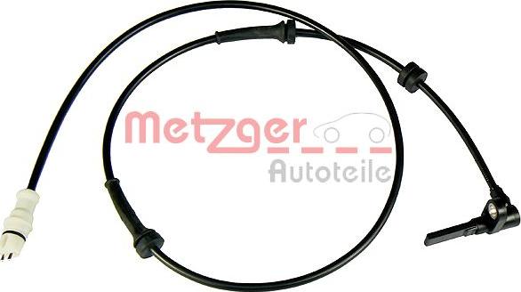 Metzger 0900481 - Датчик ABS, частота обертання колеса autozip.com.ua