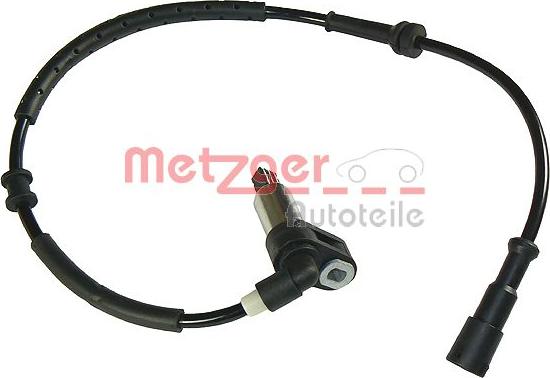 Metzger 0900593 - Датчик ABS, частота обертання колеса autozip.com.ua
