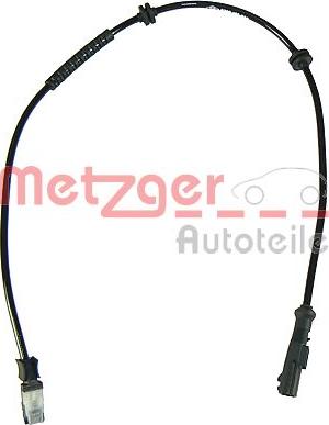 Metzger 0900509 - Датчик ABS, частота обертання колеса autozip.com.ua