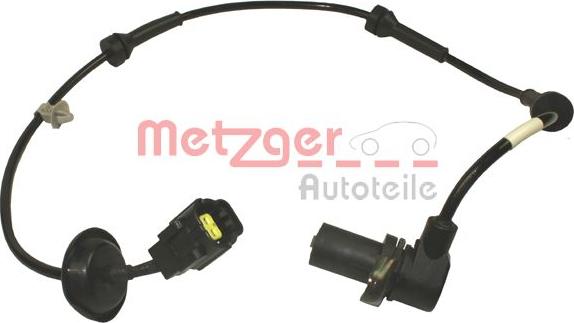 Metzger 0900698 - Датчик ABS, частота обертання колеса autozip.com.ua