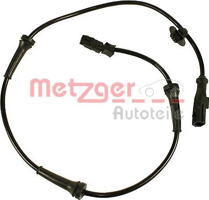 Metzger 0900692 - Датчик ABS, частота обертання колеса autozip.com.ua