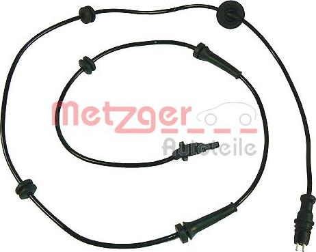 Metzger 0900659 - Датчик ABS, частота обертання колеса autozip.com.ua