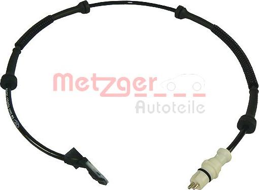 Metzger 0900655 - Датчик ABS, частота обертання колеса autozip.com.ua