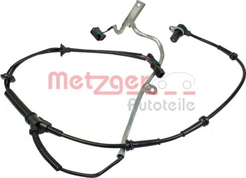 Metzger 0900658 - Датчик ABS, частота обертання колеса autozip.com.ua