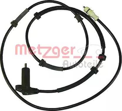 Metzger 0900615 - Датчик ABS, частота обертання колеса autozip.com.ua