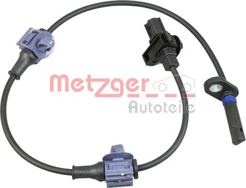 Metzger 0900617 - Датчик ABS, частота обертання колеса autozip.com.ua