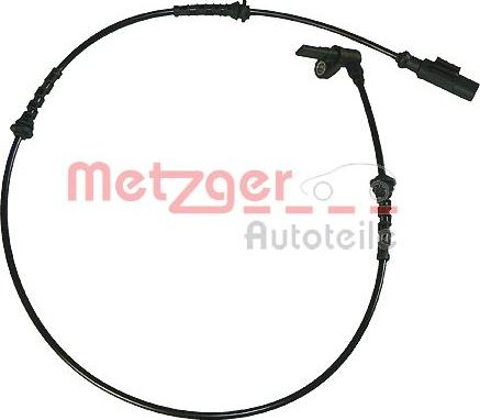 Metzger 0900632 - Датчик ABS, частота обертання колеса autozip.com.ua