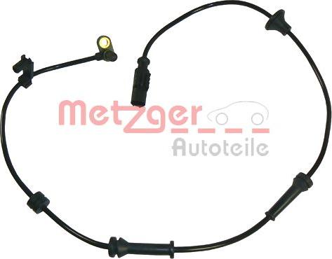 Metzger 0900673 - Датчик ABS, частота обертання колеса autozip.com.ua