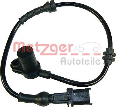 Metzger 0900045 - Датчик ABS, частота обертання колеса autozip.com.ua