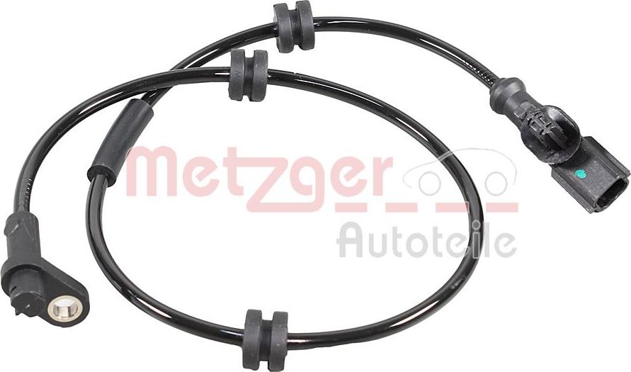 Metzger 09001492 - Датчик ABS, частота обертання колеса autozip.com.ua