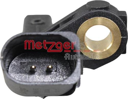 Metzger 09001455 - Датчик ABS, частота обертання колеса autozip.com.ua