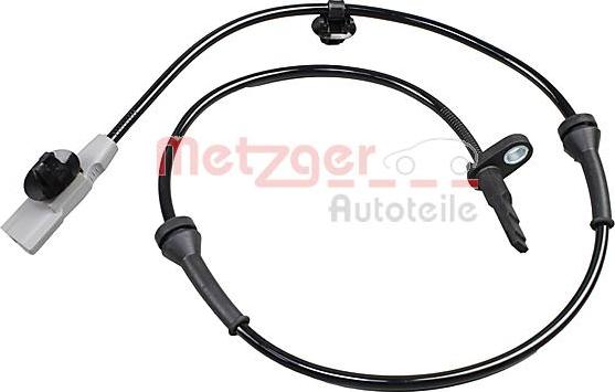Metzger 09001406 - Датчик ABS, частота обертання колеса autozip.com.ua