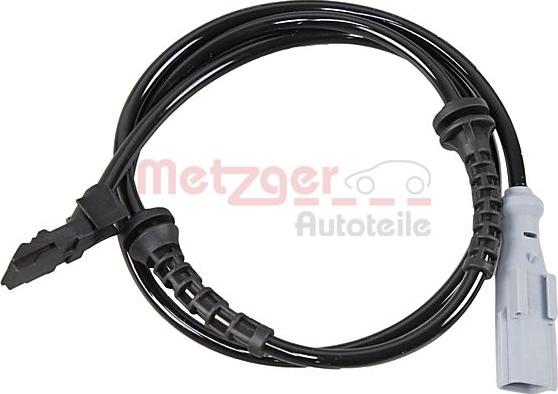 Metzger 09001438 - Датчик ABS, частота обертання колеса autozip.com.ua