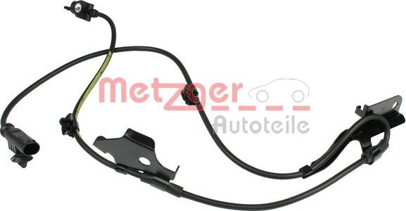 Metzger 0900143 - Датчик ABS, частота обертання колеса autozip.com.ua