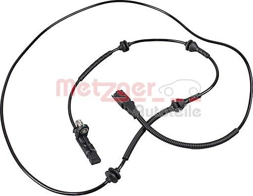 Metzger 09001474 - Датчик ABS, частота обертання колеса autozip.com.ua