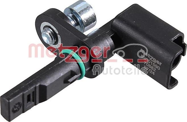 Metzger 09001590 - Датчик ABS, частота обертання колеса autozip.com.ua