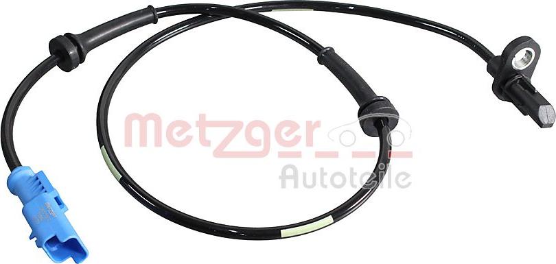 Metzger 09001502 - Датчик ABS, частота обертання колеса autozip.com.ua